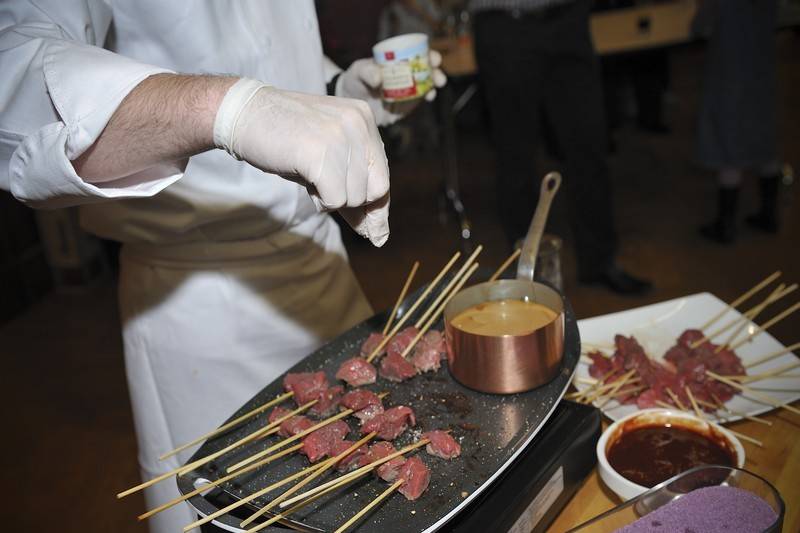 Animation brochette de boeuf