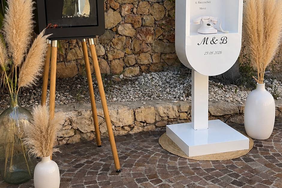 Photobooth +Livre d'or audio