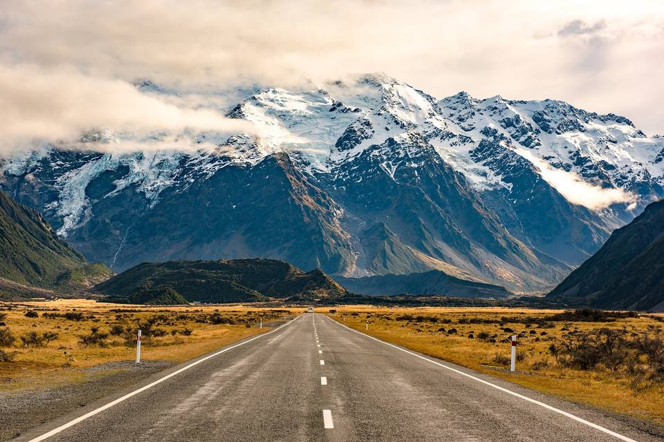 Mont Cook, Nouvelle-Zélande