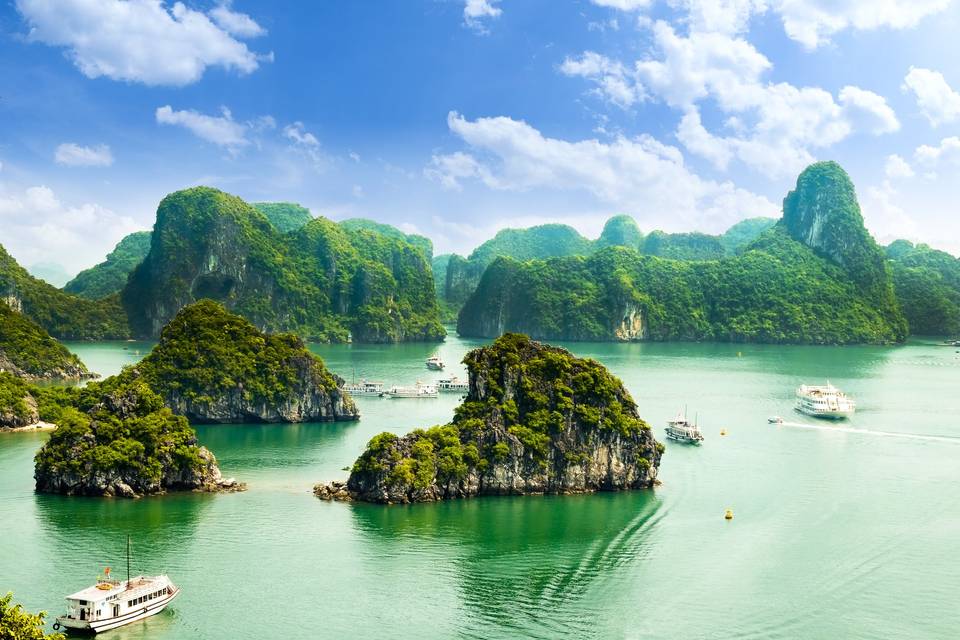 Baie d'Halong, Vietnam