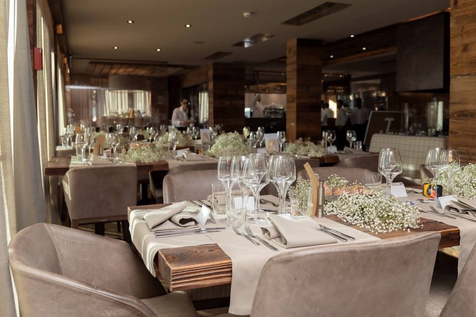 La salle du restaurant