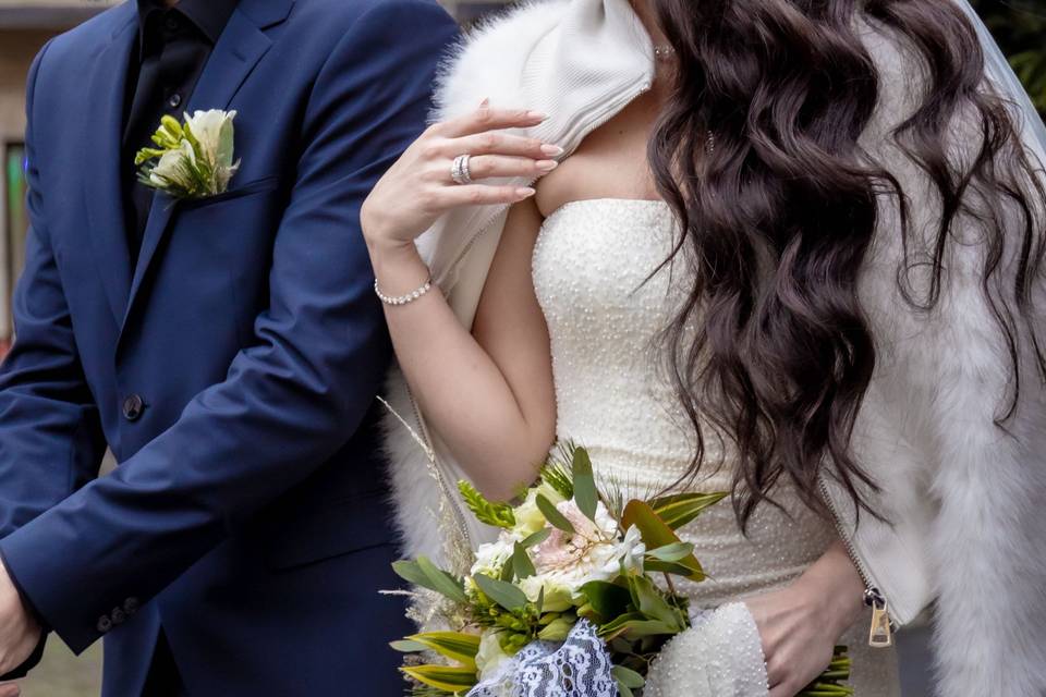 Détail : la boutonnière