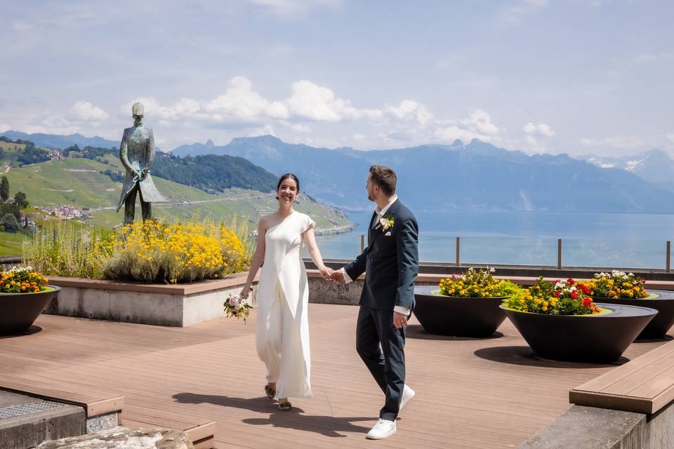 Main dans la main, en Lavaux