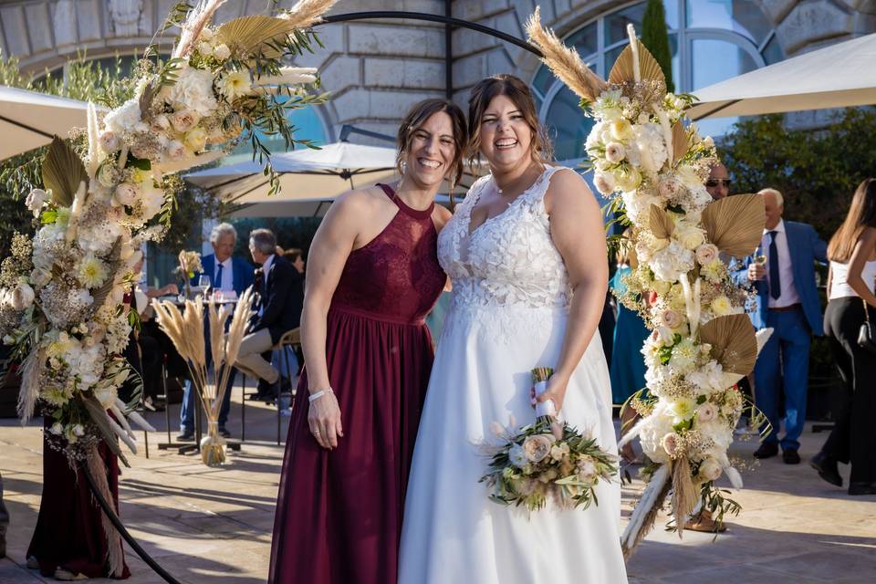 Sabrina et une amie
