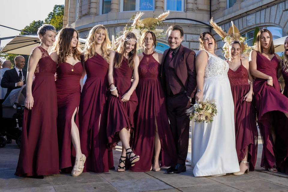 Les amies de la mariée