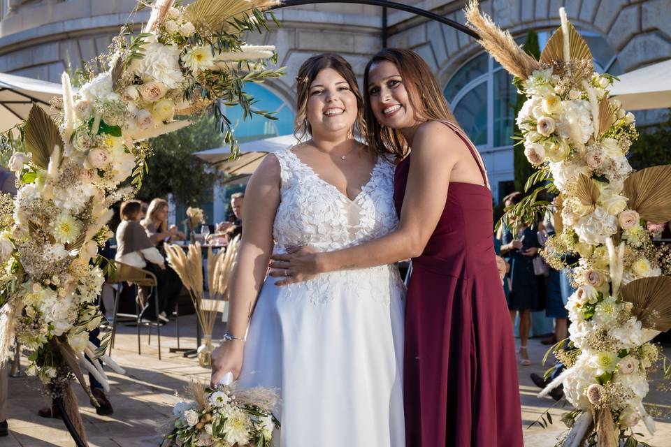 Sabrina et une amie