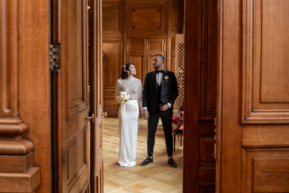 Illnora et Genc à l'entrée