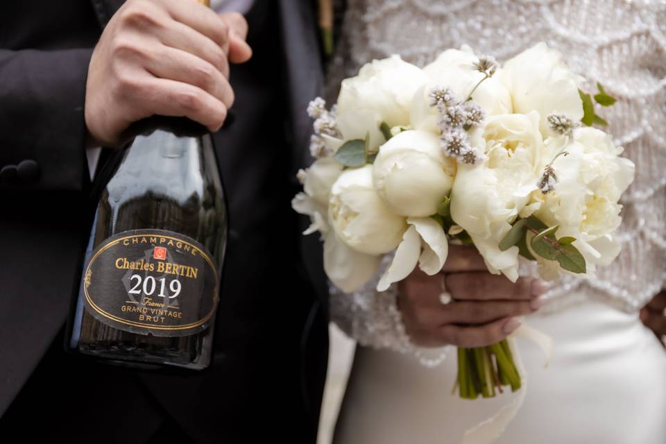 Détail : le bouquet