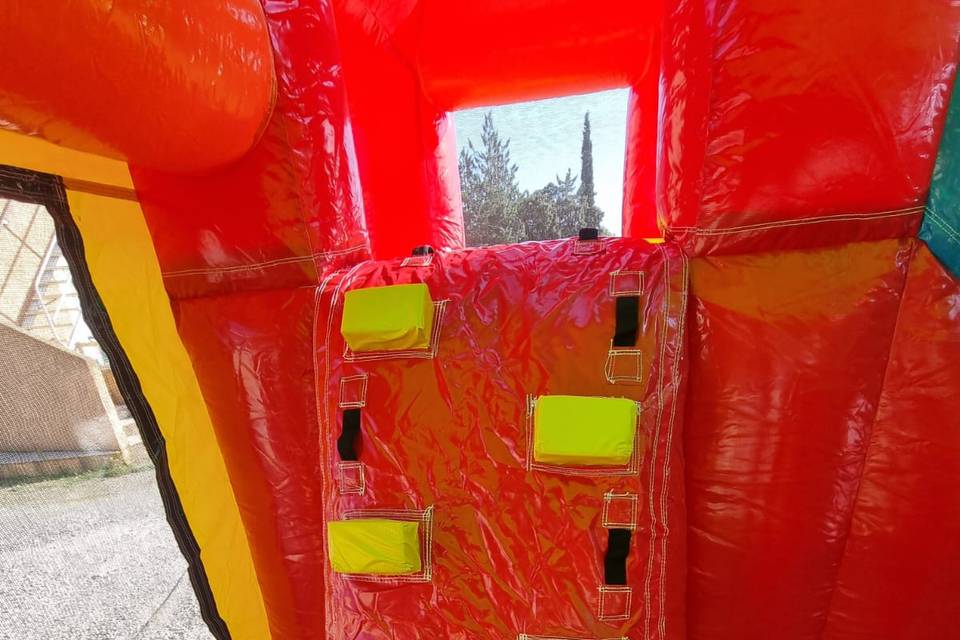 Un accès facile au toboggan