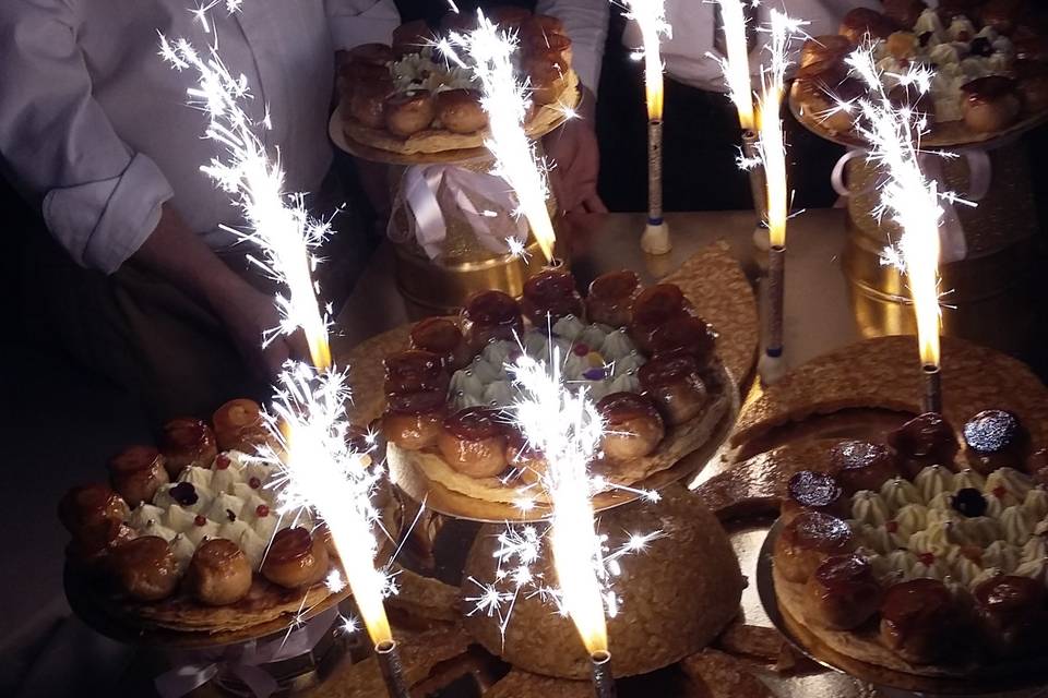 Gâteau des mariés-Saint Honoré
