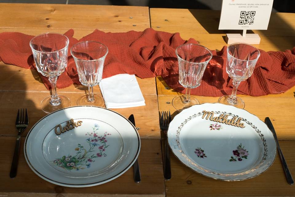 Table mariage