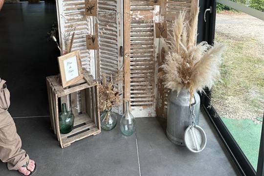 Volet déco d'accueil