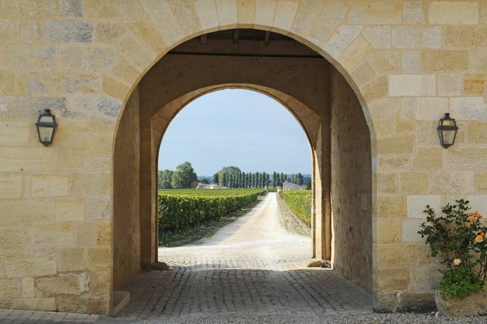 Entrée vers le cœur du Château