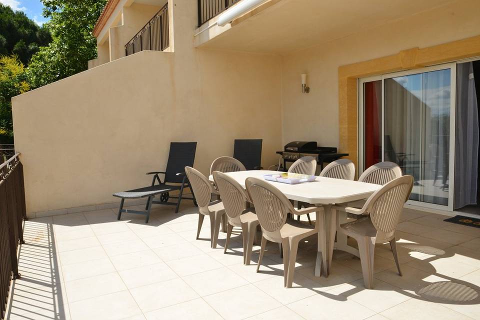 Terrasse Artémisia 30m²