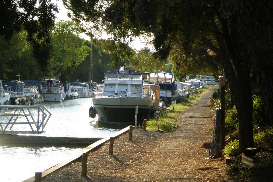 Port la Robine Canal du Midi