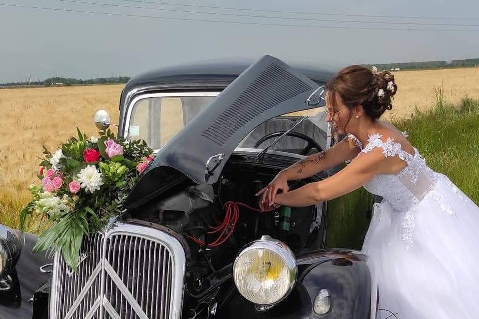Mariage citroën traction