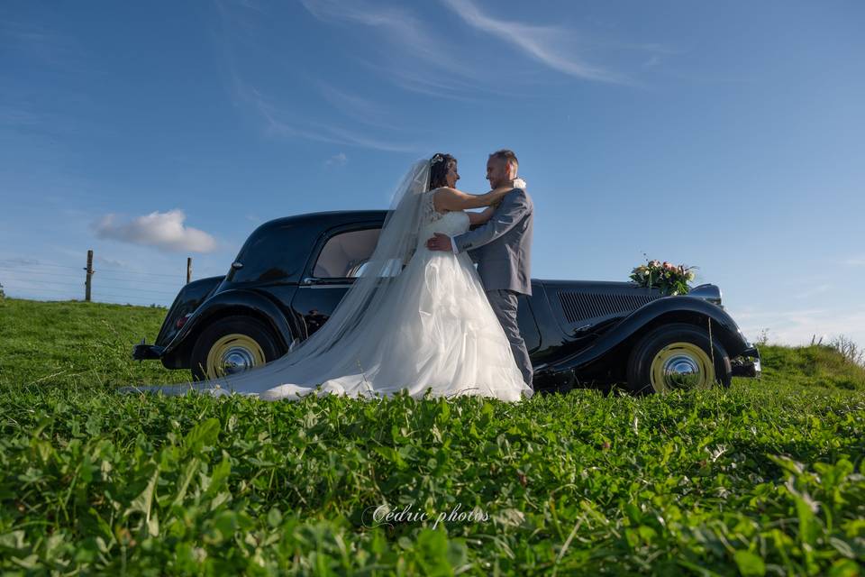 Mariage citroën traction
