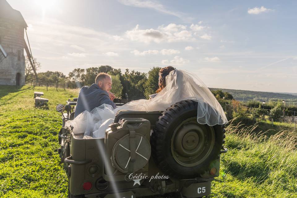 Mariage jeep willys
