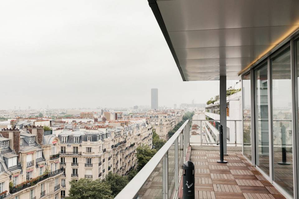 Balcon salon Trocadéro