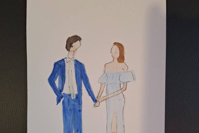 Invités aquarelle