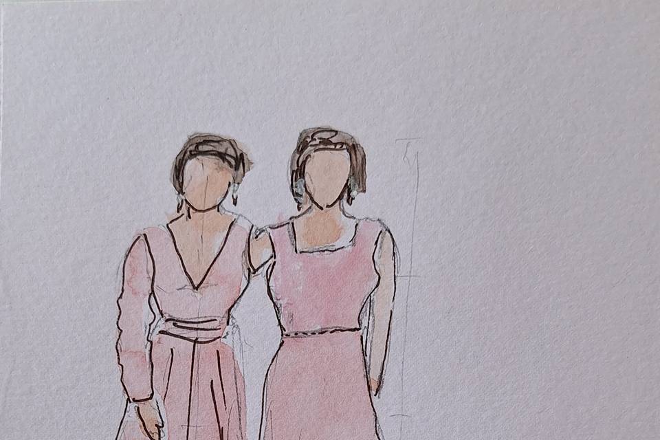 Demoiselles d'honneur