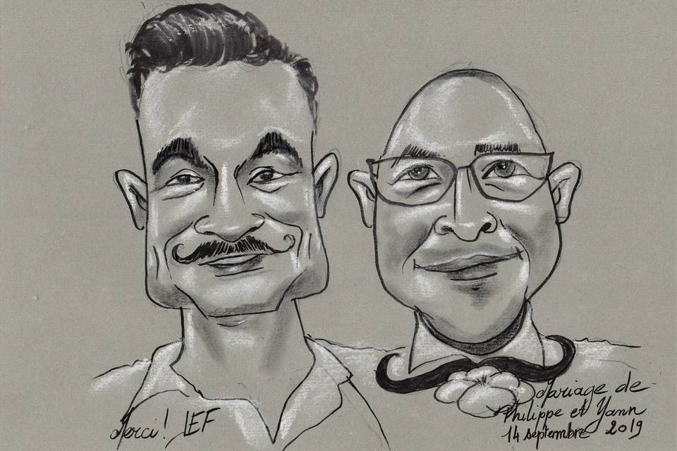 Jef Caricaturiste Portraitiste