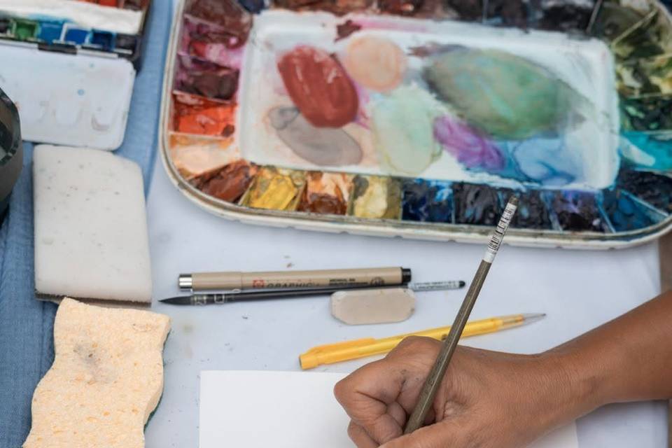 Je dessine et peins