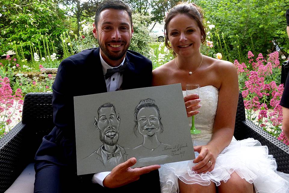 Jef Caricaturiste Portraitiste