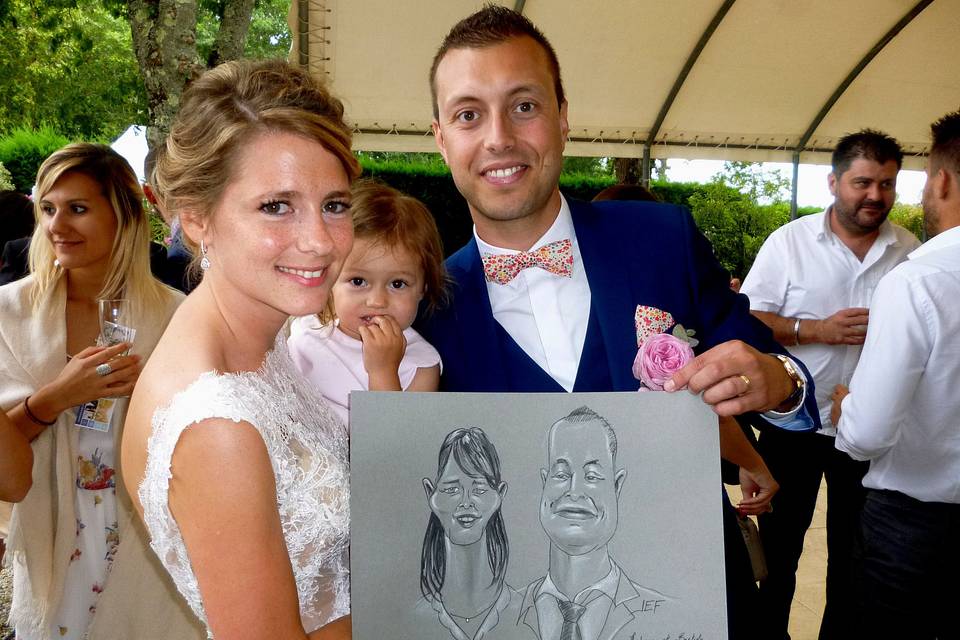 Jef Caricaturiste Portraitiste