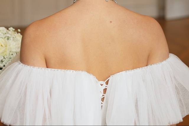 Chignon haut sophistiqué