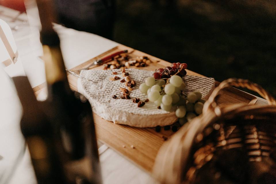 Table de fromages fermiers