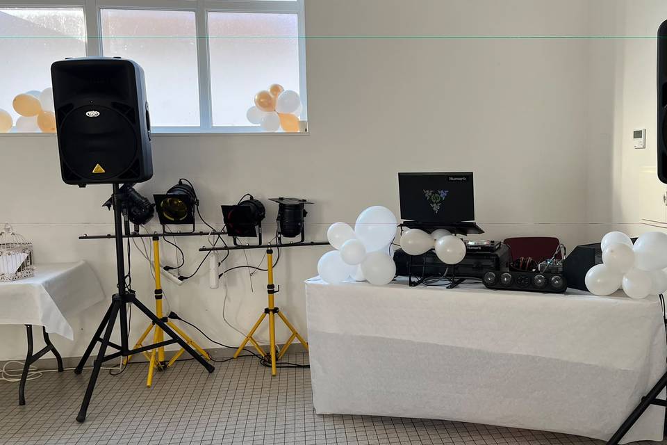 Setup avec matériel de clients
