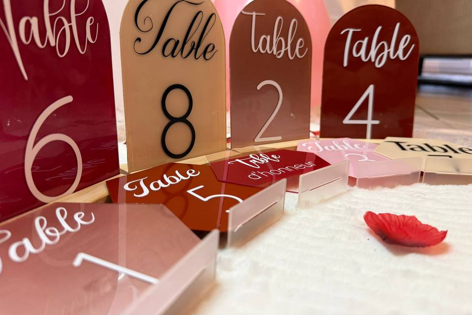 Numéro table