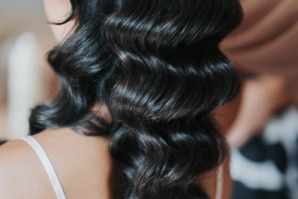 Wavy mariée