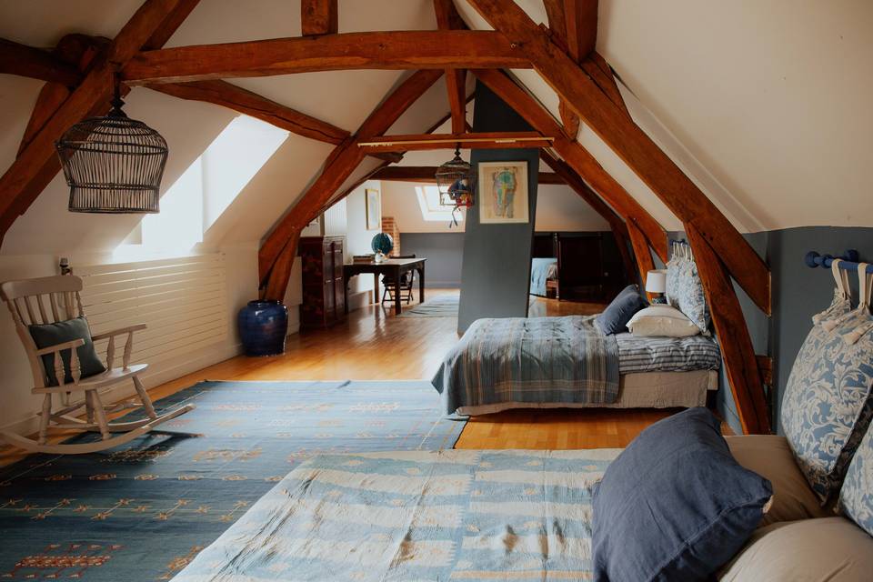 Une chambre a l'étage