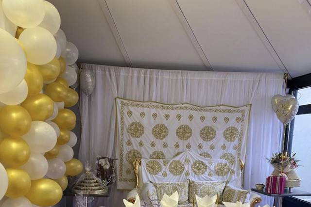 Colonne mural mariage