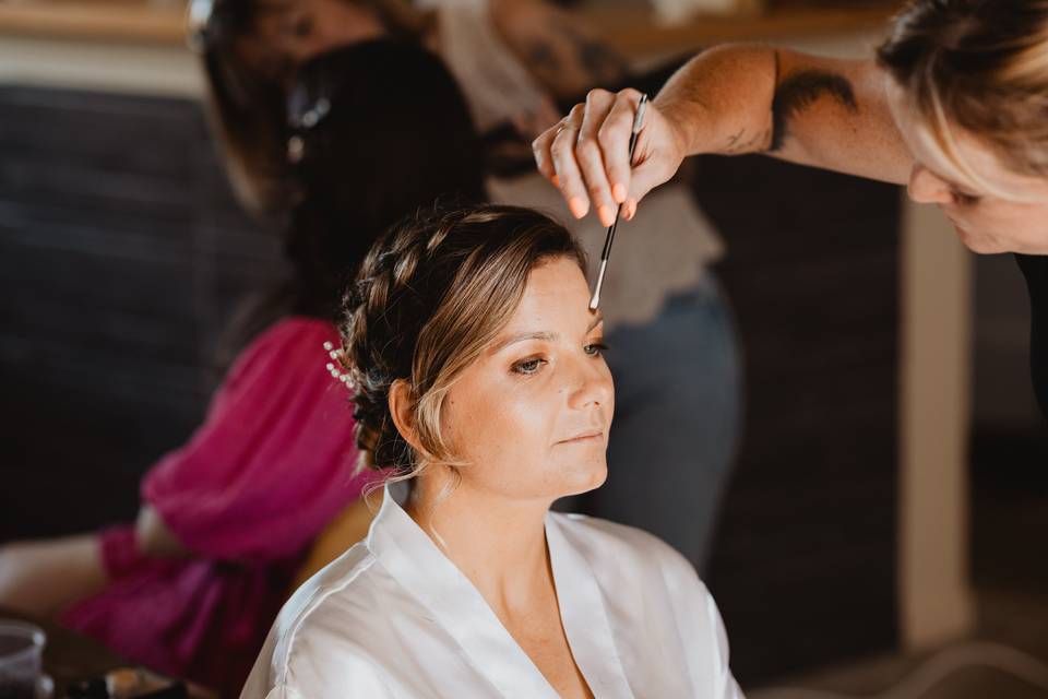Makeup mariée