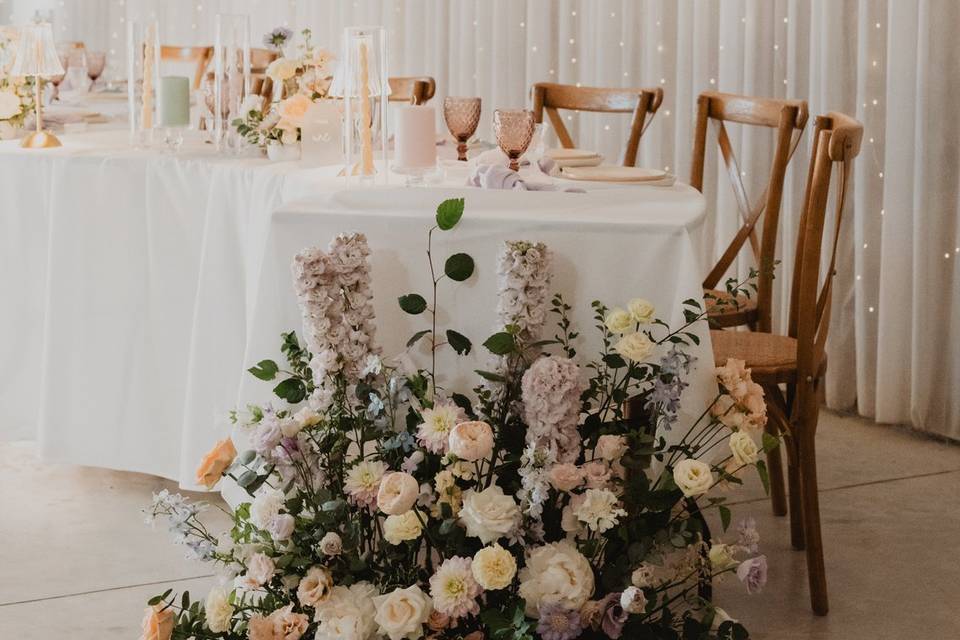 Table d'honneur