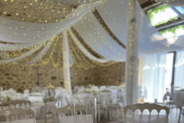 Couronne de gypsophile