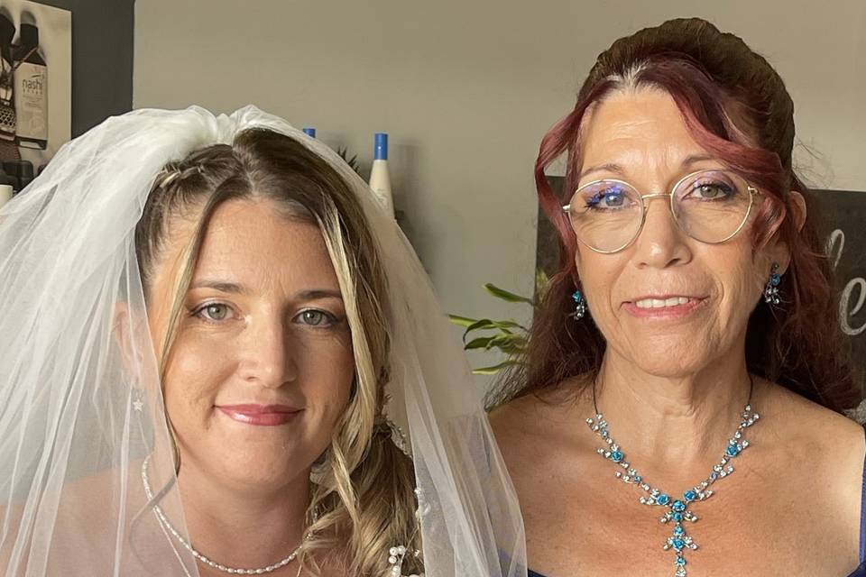 Maquillage mariée et invitée
