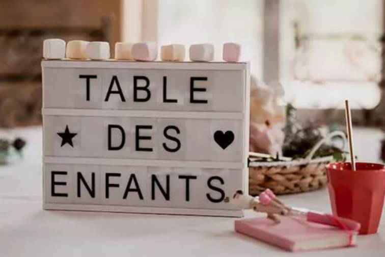 Table des enfants