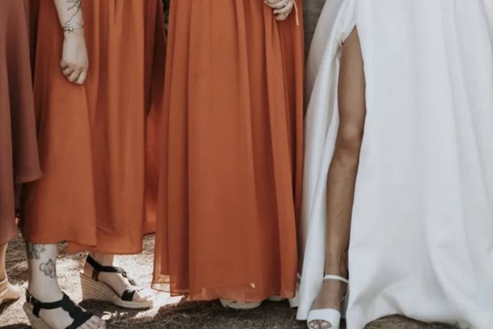 Maquillage mariée et invitées