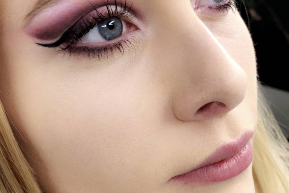 Cut crease coloré