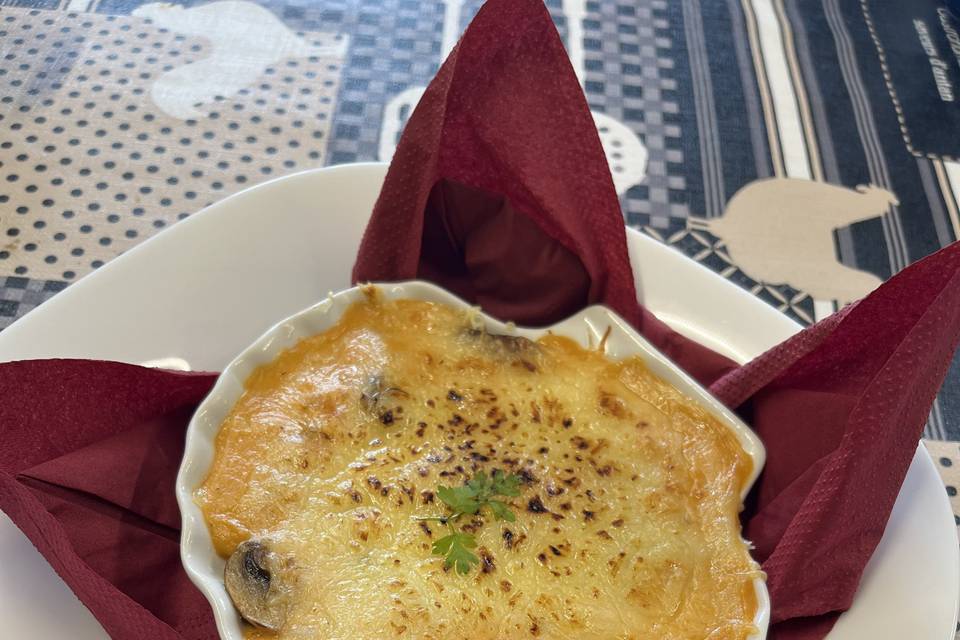 Gratinée de st jacques