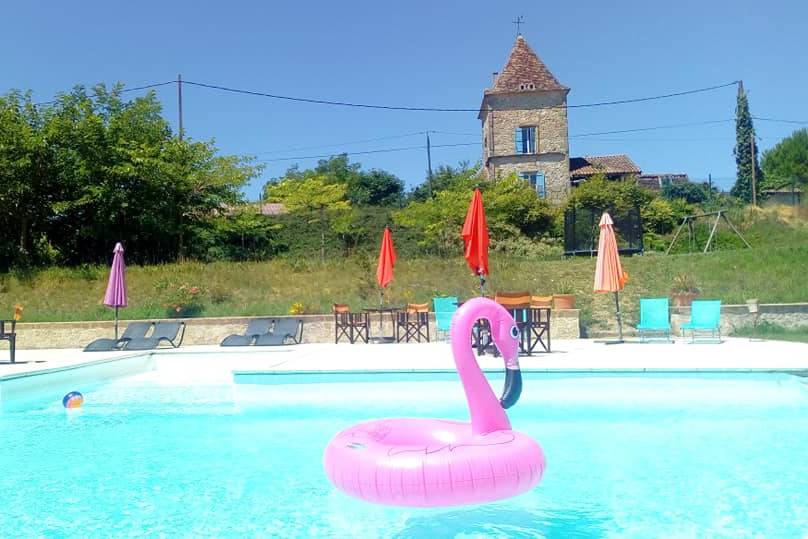 Piscine avec vue panoramique