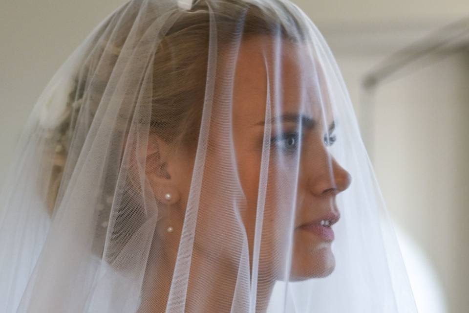 Préparatifs de la mariée