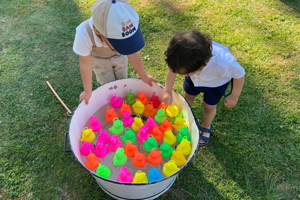 A la pêche