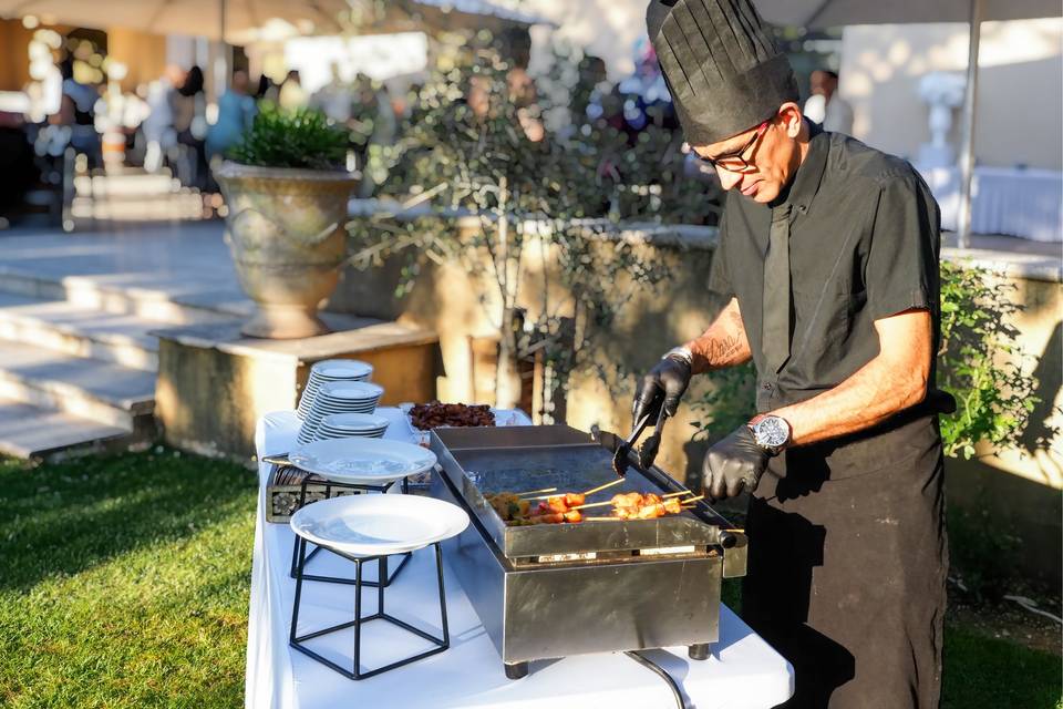 Barbecue extérieur
