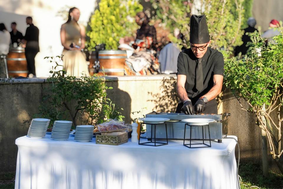 Buffet de jardin