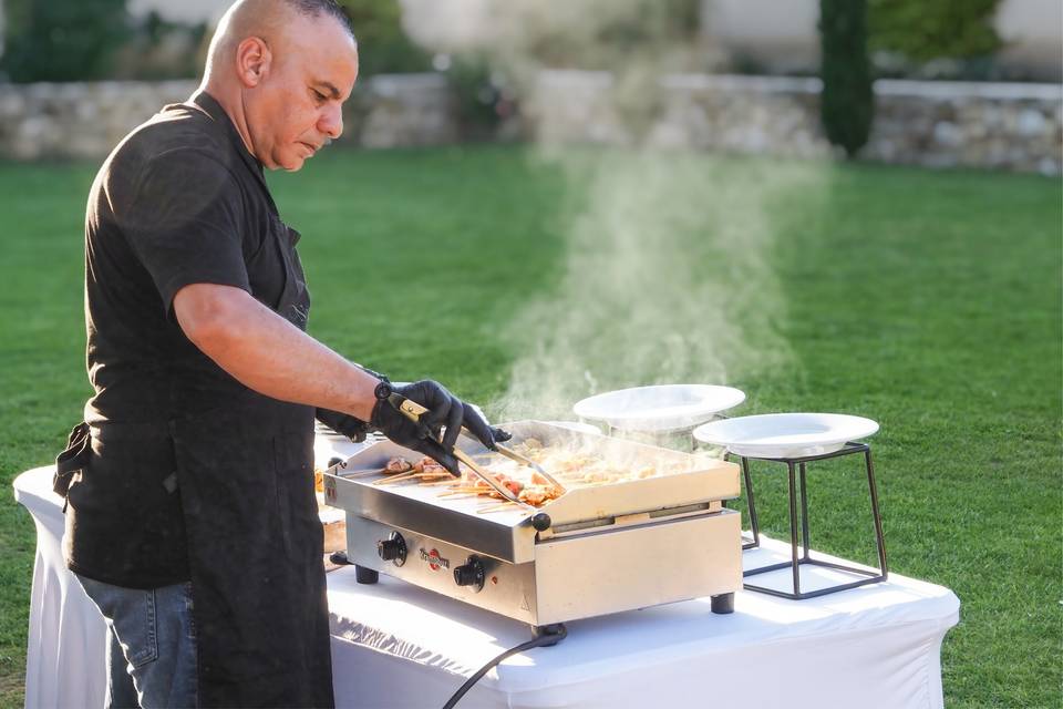 Chef en action
